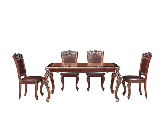 Khách sạn bằng đá cẩm thạch 161x96x77cm Bàn ăn tối giản hiện đại
