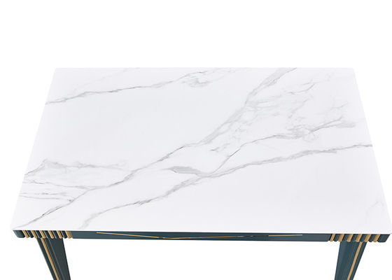 Bàn ăn bằng đá cẩm thạch bằng gỗ rắn hiện đại