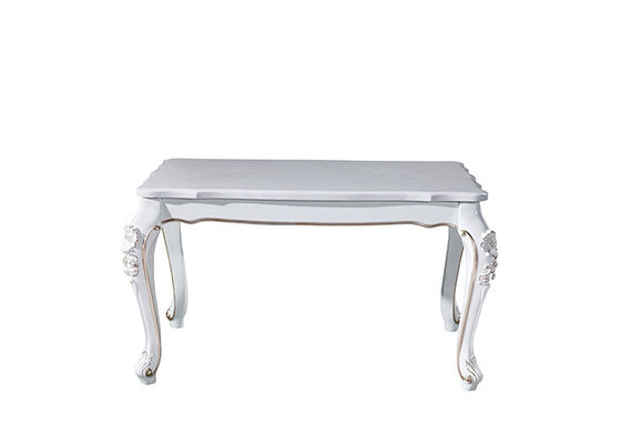 Bàn ăn bằng đá cẩm thạch phong cách Châu Âu 130x80x76cm