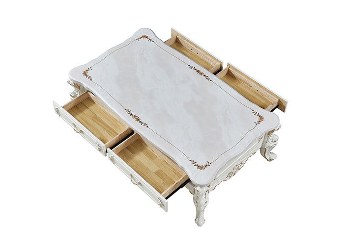 Bàn cà phê phòng ăn bằng nhựa MDF sang trọng và thanh lịch