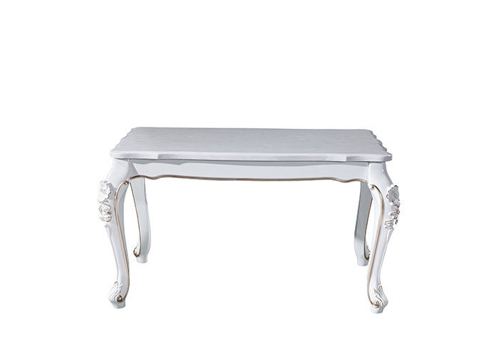 Bàn ăn bằng đá cẩm thạch phong cách Châu Âu 130x80x76cm