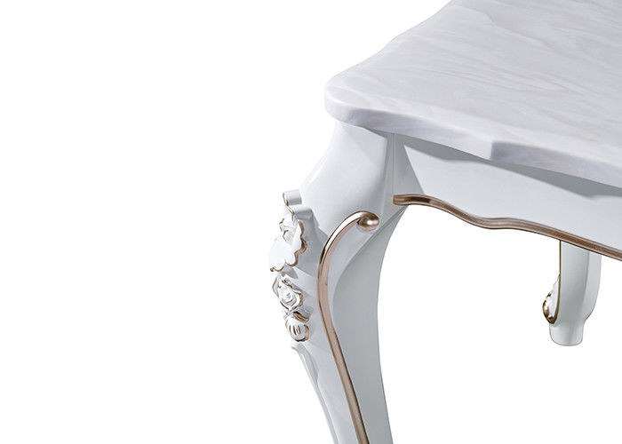 Bàn ăn bằng đá cẩm thạch phong cách Châu Âu 130x80x76cm