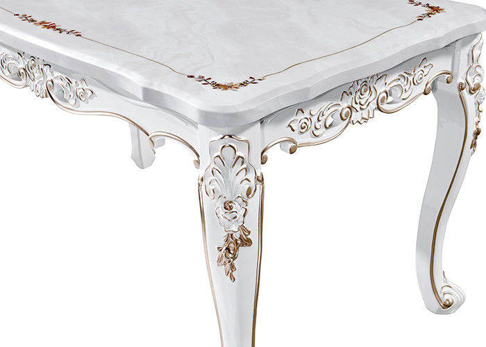 Bàn ăn bằng đá cẩm thạch Bắc Âu cao 75cm H-1198 C-34