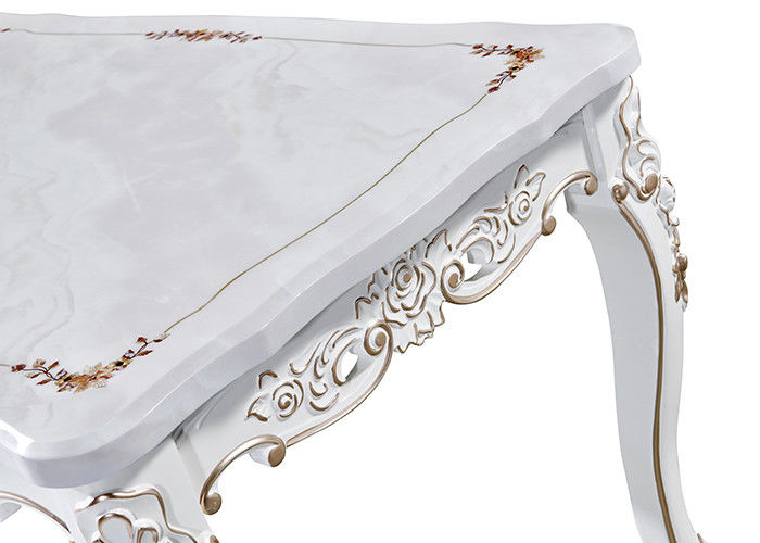Bàn ăn bằng đá cẩm thạch Bắc Âu cao 75cm H-1198 C-34