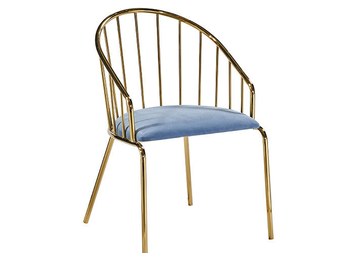 Ghế nhà hàng quán cà phê bằng thép không gỉ 80cm hào phóng