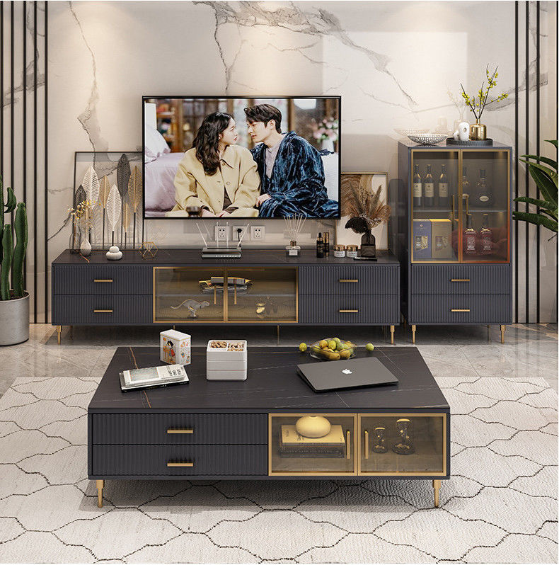 Đơn vị TV 200x40x54cm và Bàn cà phê