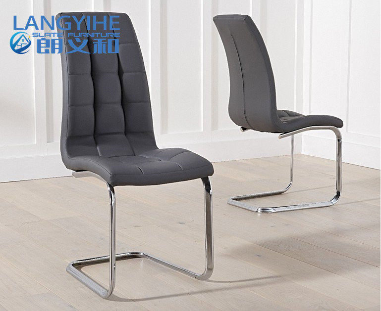 Bàn ăn tròn bằng đá cẩm thạch trắng 120cm và ghế ăn bọc nệm