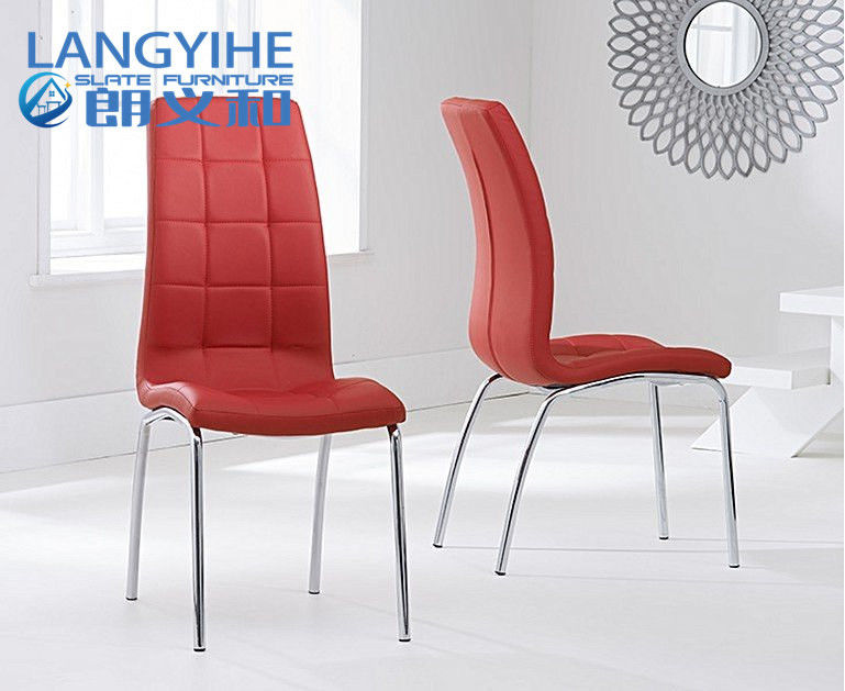 Bộ bàn ăn bằng đá cẩm thạch tròn Odm được bọc nệm thoải mái
